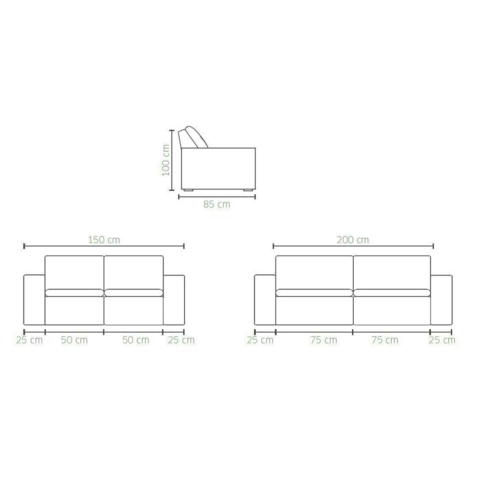 Sofa 3 Cuerpos Cairo - Imagen 6