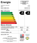 Aire acondicionado James 30mil BTU Inverter WIFI - Imagen 2