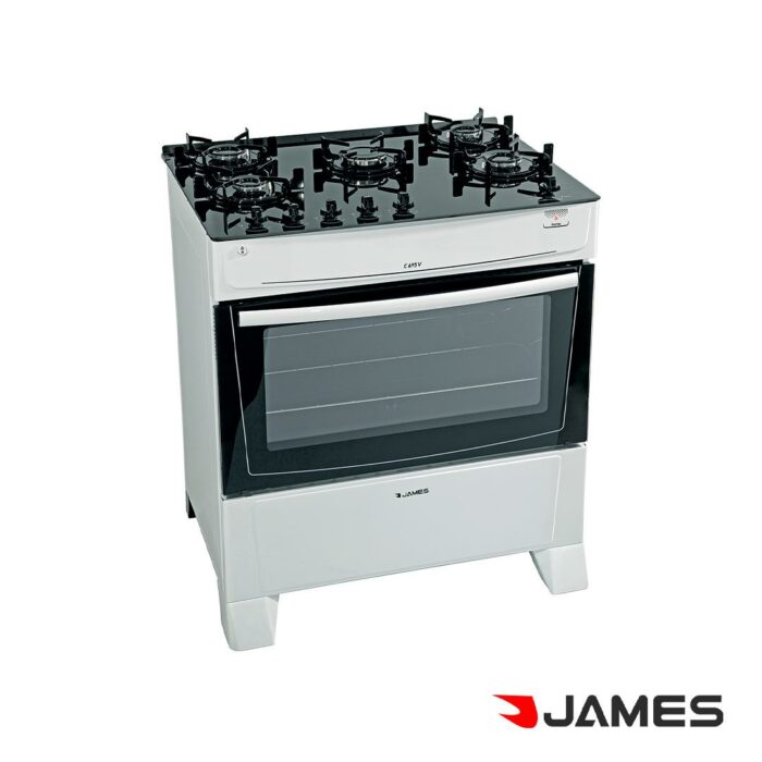 Cocina a Gas James Blanca 5 hornallas C-695V Blanco - Imagen 1