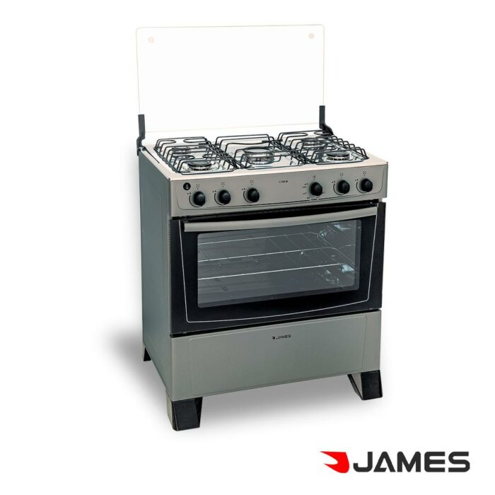 Cocina a Gas James Titanium 5 hornallas C-150B - Imagen 1