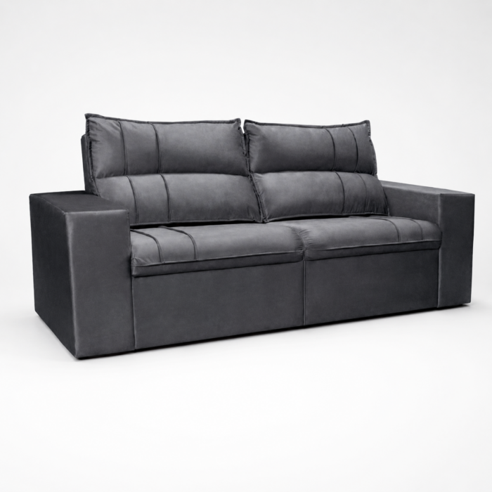 Juego Sofa 3+2 cuerpos Los Angeles - Gris 5018 - Imagen 4