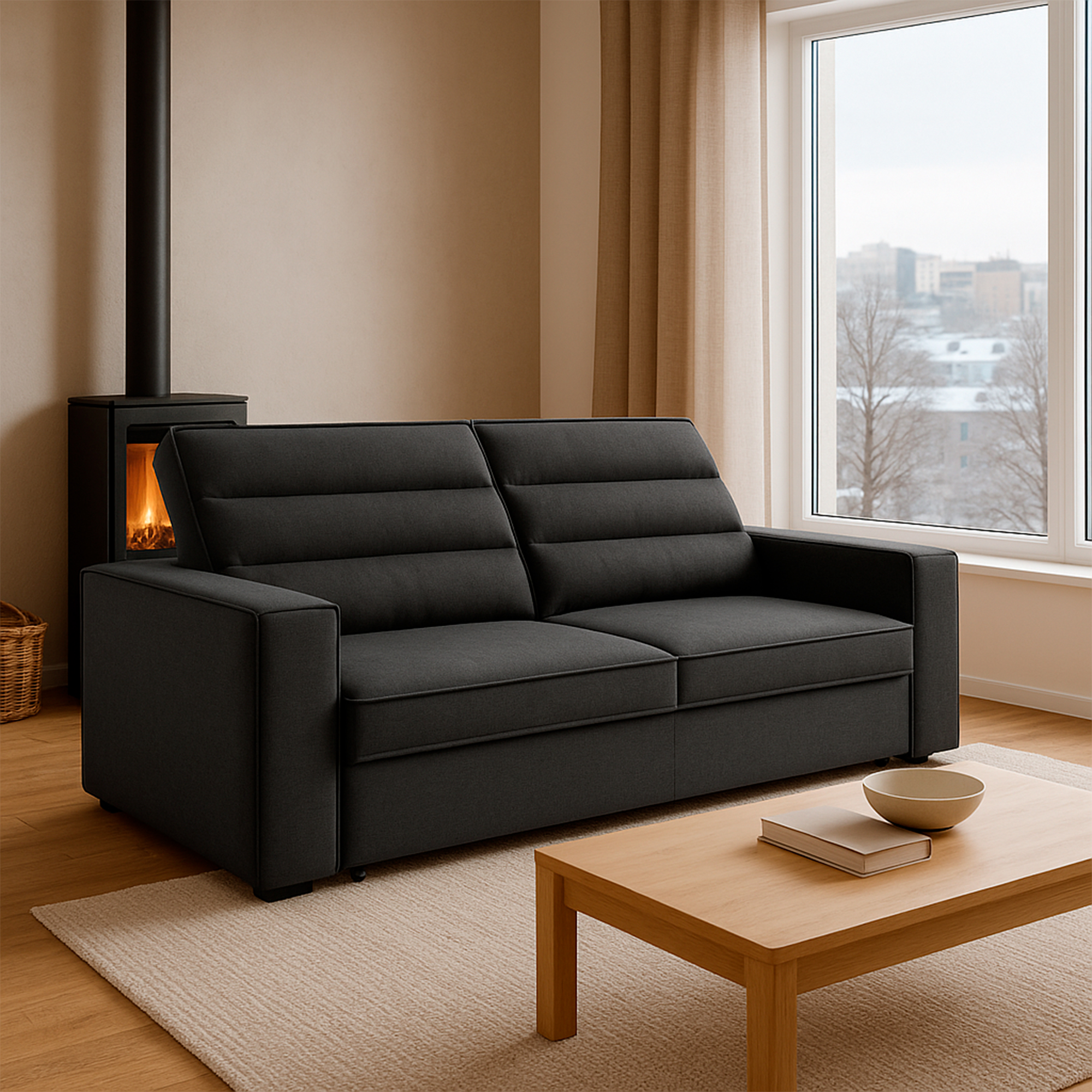 Ess-2Mod_01 Sofa 3 cuerpos Esselence 2 modulos - Imagen 1