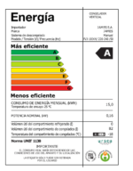 Freezer vertical James FVJ100 - Imagen 2