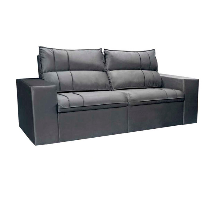 Sofá Los Angeles 3 cuerpos - Gris 5018 - Imagen 1