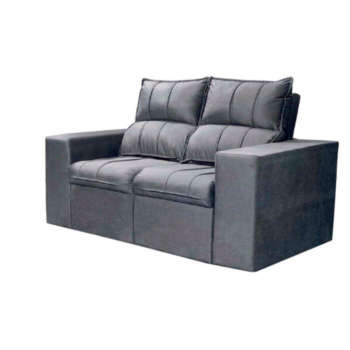 Sofa Los Angeles 2 cuerpos - Gris 5018 - Imagen 1
