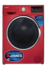 Lavarropa James 1008 Carga Frontal 6 kg Roja - Imagen 2
