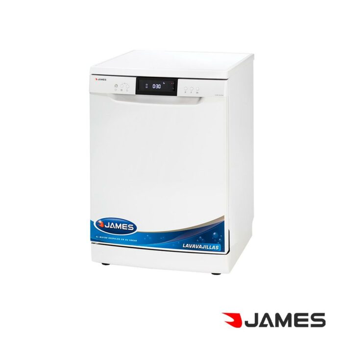 Lava_Vajillas_LV14M_-_BL_-_WEB__88723.jpg Lavavajilla James LV14M Blanca - Imagen 1