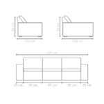 Sofá Chaise Sonhare - Imagen 3