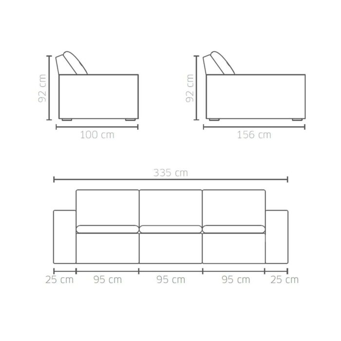Sofá Chaise Sonhare - Imagen 3