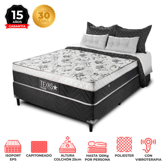 Sommier_Texas Sommier TEXAS 2 Plazas - Imagen 1