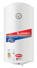 Termotanque Calefón de Acero cilíndrico 60 Lt. James - Imagen 2