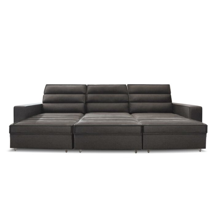 Sofa 3 cuerpos Esselence Gris 5018f - Imagen 3