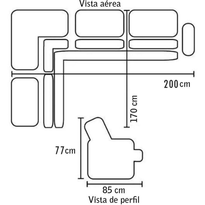Sofa Canadá Esquinero - Imagen 3