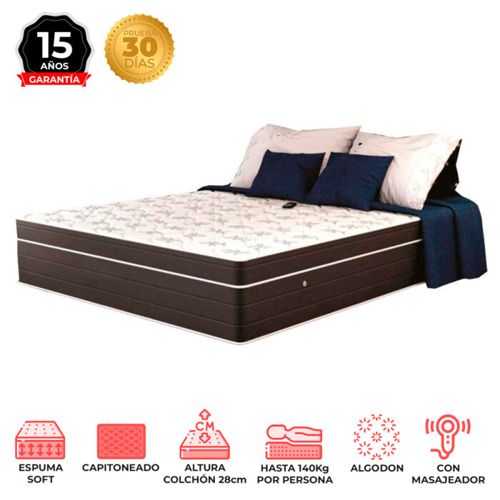 Colchón_Impheryus_2Plazas Colchón Impheryus Masajeador - Imagen 1