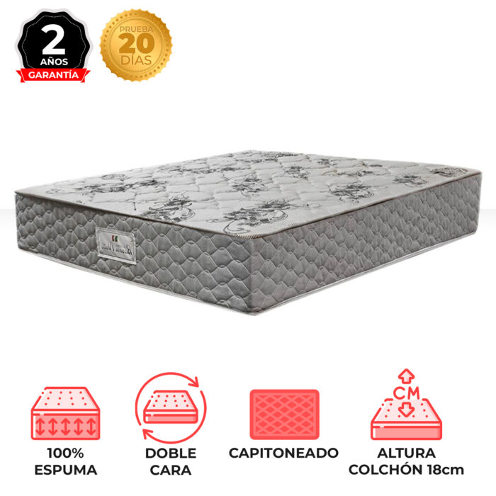 Colch&oacute;n Plata - Imagen 1