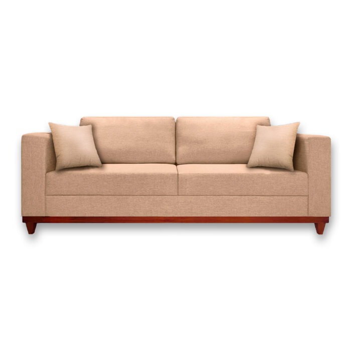 Millenium_3c_Beige Sofa 3 Cuerpos Millenium - Imagen 1
