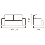 Juego Sofá Rubi 3+2 cuerpos - Imagen 3