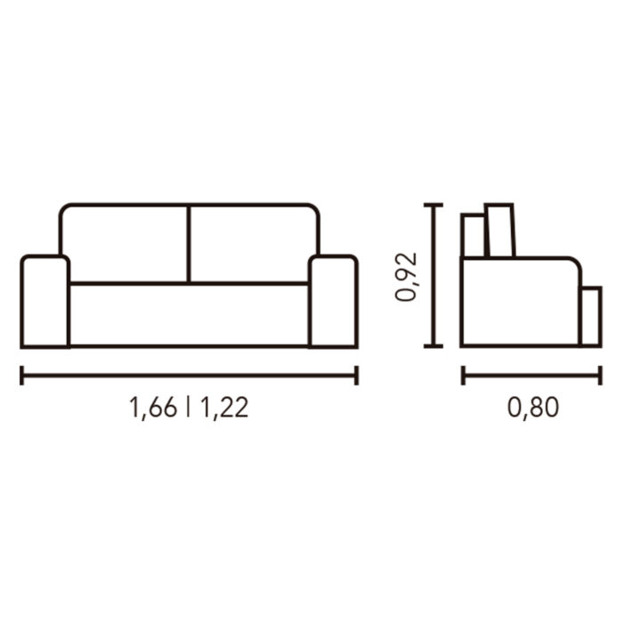 Juego Sofá Rubi 3+2 cuerpos - Imagen 3