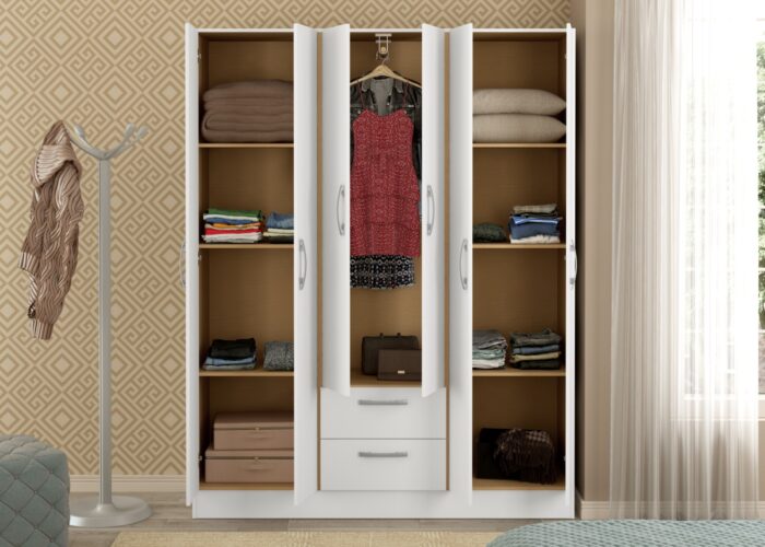 Ropero 6 Puertas Verdi (326) - Imagen 3