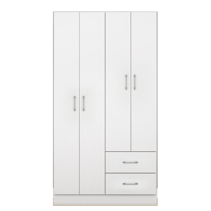 Ropero 4 puertas Panamá Blanco (RP4020) - Imagen 2