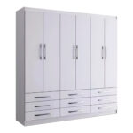 Ropero 6 puertas Paraty Blanco (RP3690)
