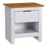 Mesa de Luz en Madera Boston Blanca (1489)