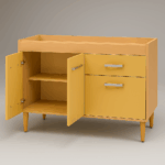 Bajo Mesada 3 Puertas y 1 Caj&oacute;n Miel (Cod.313)