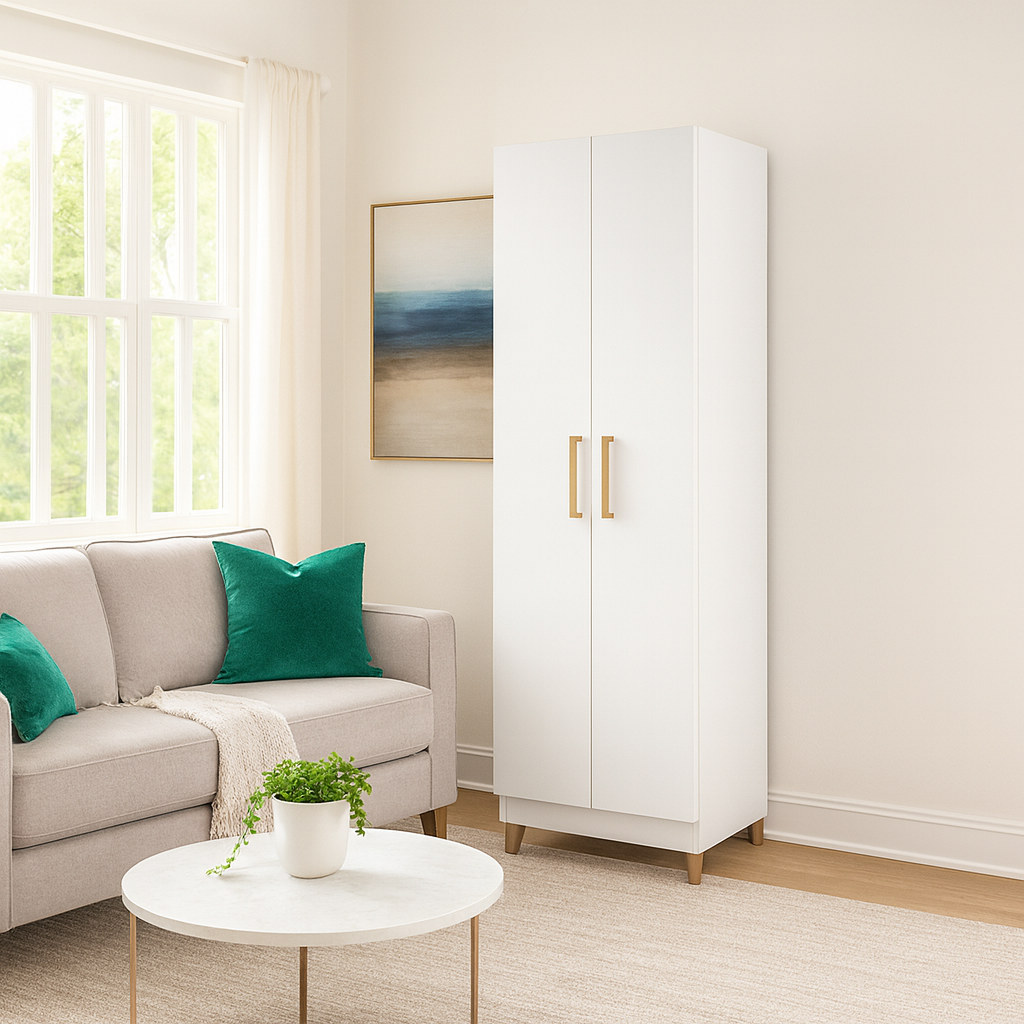 ChatGPT Image 11 ago 2025, 14_58_26 Armario Multiuso 2 puertas con Estantes (Cod.152) - Imagen 1