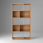 Biblioteca 4 estantes Cubos Miel (Cod.151) - Imagen 3