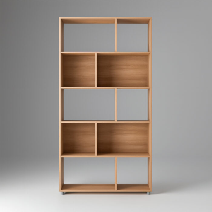 Biblioteca 4 estantes Cubos Miel (Cod.151) - Imagen 3