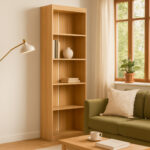 Biblioteca 4 estantes Miel (Cod.150)