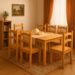 Juego de comedor 6 Sillas (Cod. 300.2021)