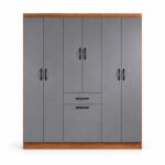 Ropero Laguna 6 puertas 2 cajones (UY9618) - Imagen 2