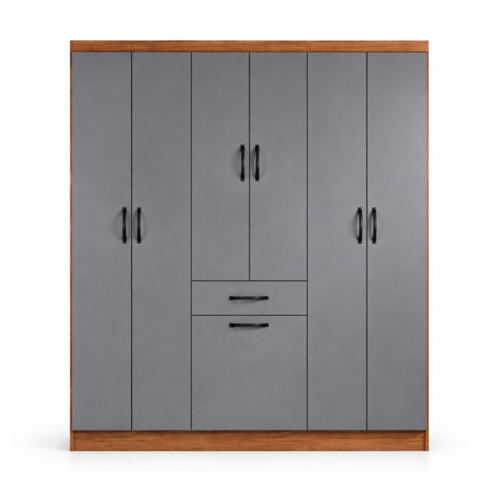 Ropero Laguna 6 puertas 2 cajones (UY9618) - Imagen 2