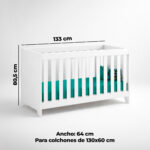 Cuna Multifuncional 3 en 1 (BBI51) - Imagen 3