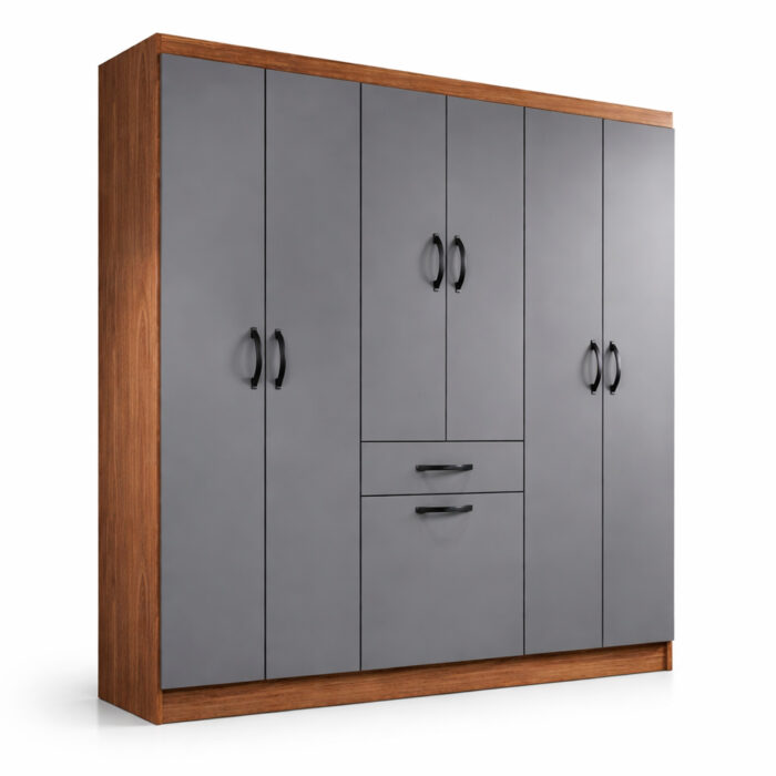 Ropero Laguna 6 puertas 2 cajones (UY9618) - Imagen 4