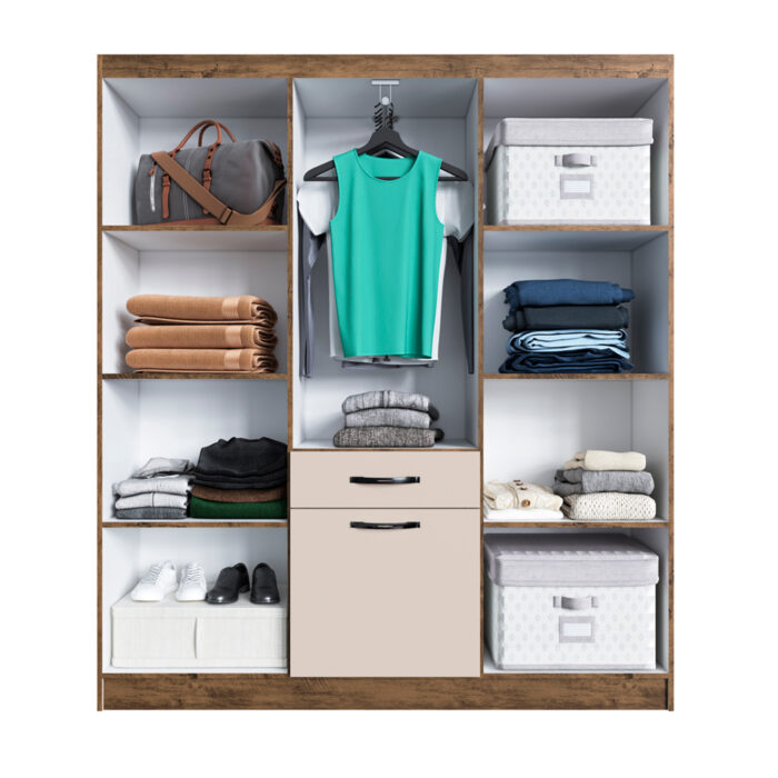 Ropero Laguna 6 puertas 2 cajones (UY9618) - Imagen 5