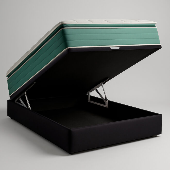 Sommier Green con Box Baúl 1 Plaza y media - Imagen 1