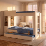 Cama Cucheta Marinera con espacio de guardado (CM15)