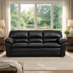 Sof&aacute; Sara en cuero 3 Cuerpos