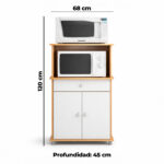 Mueble de cocina para Microondas (Cod. BA30) - Imagen 3