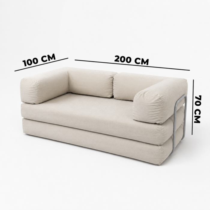Sof&aacute; Cama 3 cuerpos Light Max en caja - Imagen 3