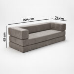 Sof&aacute; Cama 3 cuerpos Light en caja - Imagen 3